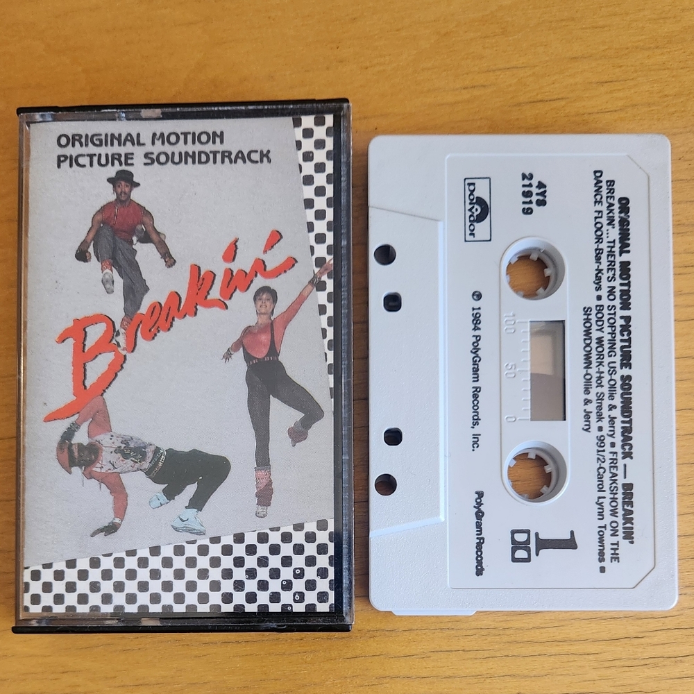 Breakin', Beat Street, Beat Street Vol 2 - 1980s Cassette Tapes (Lot of 3)  - Picture 3 of 8